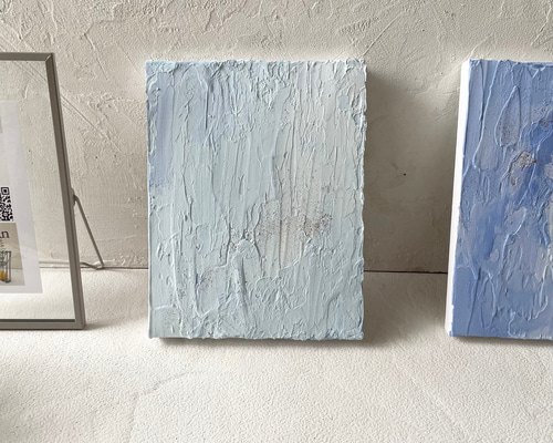 テクスチャーアート#235 砂を盛り上げて描く！小さな立体アート ミニ原画メイキング