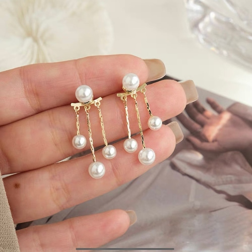 高級】淡水真珠 2wayピアス k18 ピアス（スタッド・一粒） パール  