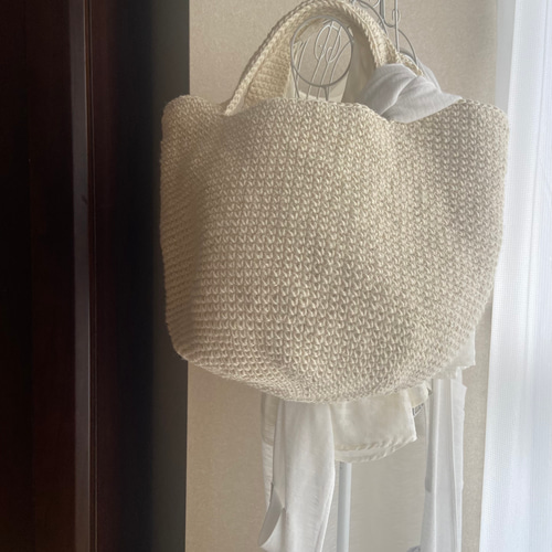 【受注製作】特大サイズの麻紐かご 受注製作】特大サイズの麻紐かご