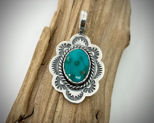 ターコイズマウンテン ターコイズ トルコ石 シルバー ネックレス