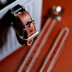 レザーベルト『手 -hand-』STANLEYスタンレー ランチボックス 9.4L専用 6枚目の画像