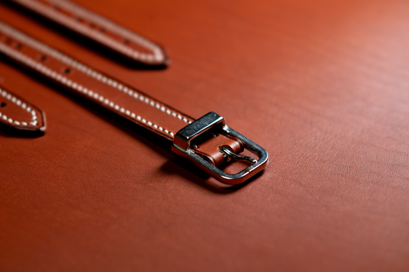 レザーベルト『手 -hand-』STANLEYスタンレー ランチボックス 9.4L専用 12枚目の画像