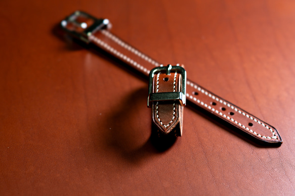 レザーベルト『手 -hand-』STANLEYスタンレー ランチボックス 9.4L専用 8枚目の画像