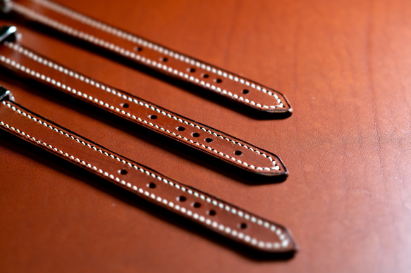 レザーベルト『手 -hand-』STANLEYスタンレー ランチボックス 9.4L専用 10枚目の画像