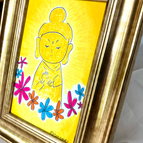 原画】神さまの絵(額縁セット) イラスト SONOMAI CLAFTS 通販 原画】神さまの絵(額縁セット) イラスト SONOMAI CLAFTS 通販