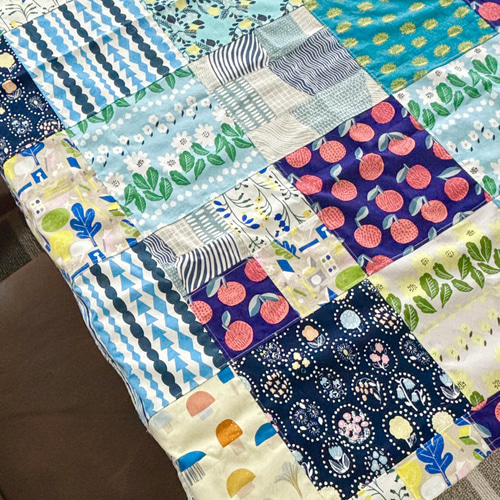 北欧柄 パッチワーク テーブルクロス マルチカバー テーブルクロス