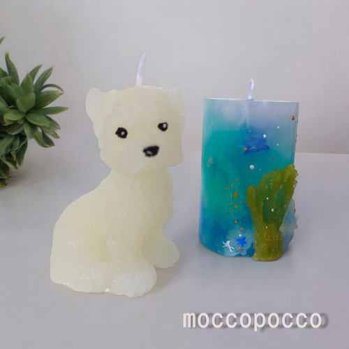 りったん様オーダー品(^^) キャンドル・キャンドルホルダー moccopocco 