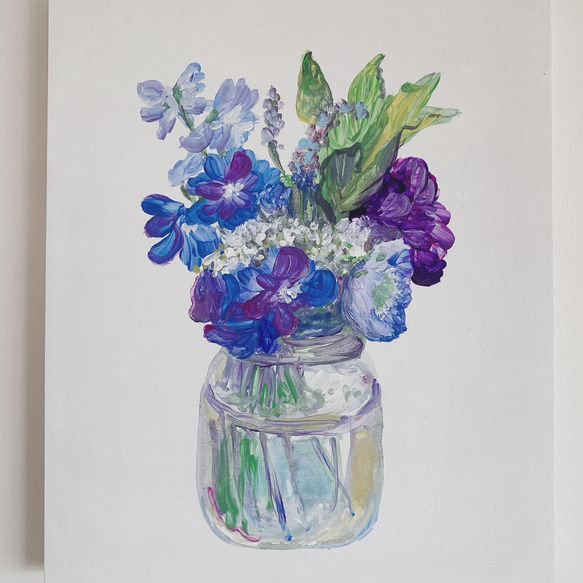 原画】花の絵 絵画 Hang 通販｜Creema(クリーマ) 17908175 絵画 | fian 