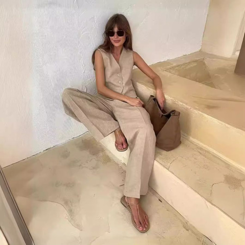 セットアップ ベスト フォーマル 春夏 レディース パンツスーツ