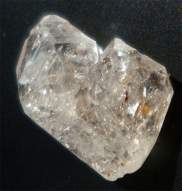 ハーキマーダイヤモンド ハーキマークォーツ ダブルポイント009