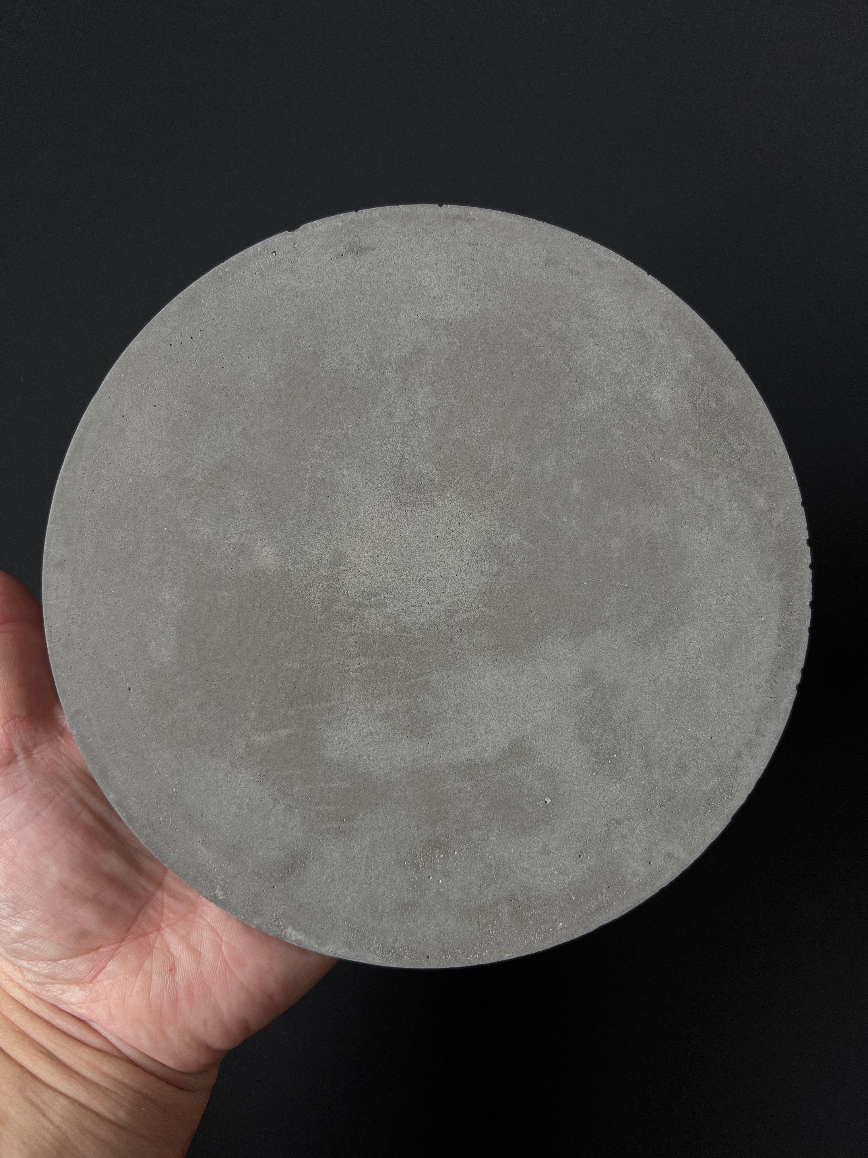 大型●アートプレート●鉄製円盤／オブジェ／展示・装飾／飾り皿【一点もの】