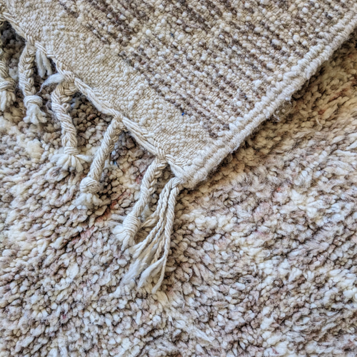 本物のベニワレンラグ-No12 101×140 モロッコ ピンク カーペット 絨毯