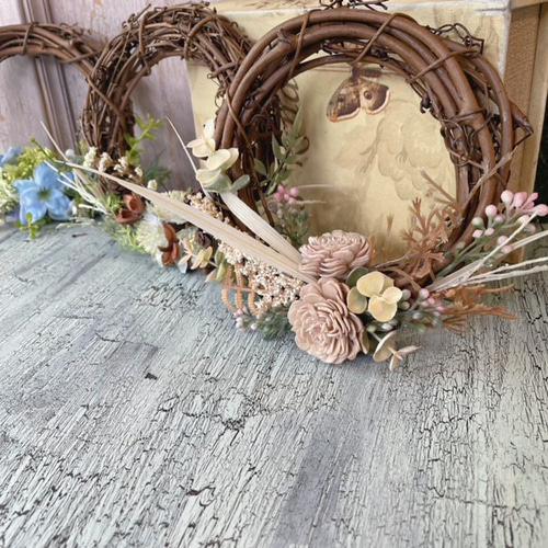 未使用❤ミニリース　20個　花輪　DIY 飾り　デコレーション 未使用❤ミニリース 20個 花輪 DIY 飾り デコレーション 楽天市場