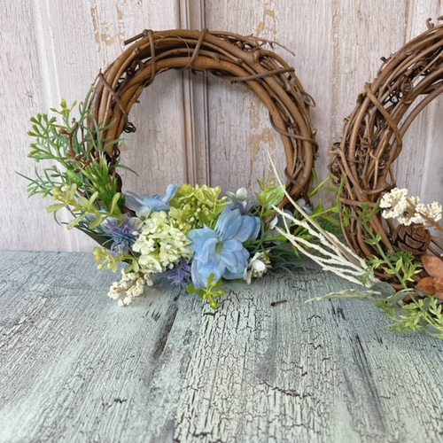 未使用❤ミニリース　20個　花輪　DIY 飾り　デコレーション 未使用❤ミニリース 20個 花輪 DIY 飾り デコレーション 未使用❤ミニ