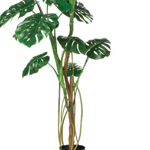 光触媒　人工観葉植物　ウォールグリーン　フェイクグリーン　モンステラポット180 光触媒 人工観葉植物 ウォールグリーン フェイクグリーン