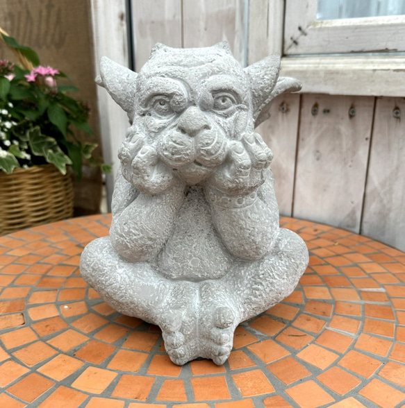 ゴブリン オブジェ イングリッシュガーデン ガーデニング雑貨 
