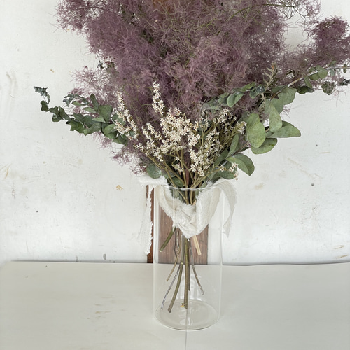 スモークツリー ユーカリ スワッグ ふわふわ インテリア