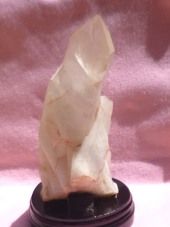 ピンクレムリアンシード 巨大水晶 ポイント クリスタル464 