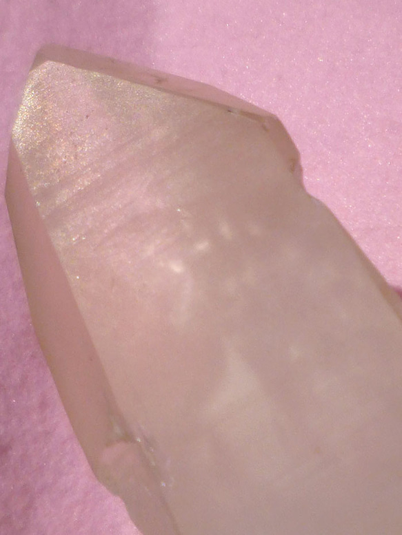 ピンクレムリアンシード 巨大水晶 ポイント クリスタル464 