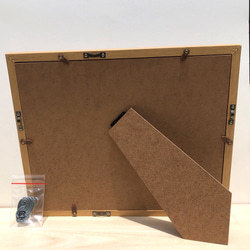 水彩画「ネモフィラ」　複製画　額装•マット付き　 5枚目の画像