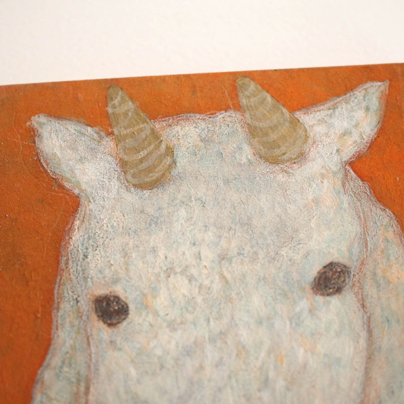 原画作品　＊「 シロイワヤギさん 」 木材 A1517625497(11700円)