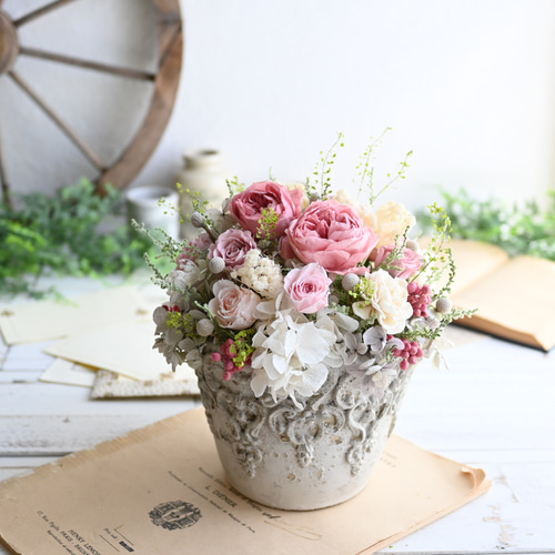 大きなローズフラワーガーデンP＊お部屋につくるバラのお庭