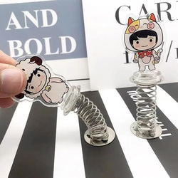 揺れるスプリングアクリルスタンド 12枚目の画像
