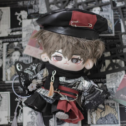 20cm着せ替えぬいぐるみ服 楓霜セット 桜 着せ替え人形 ぬいぐるみ