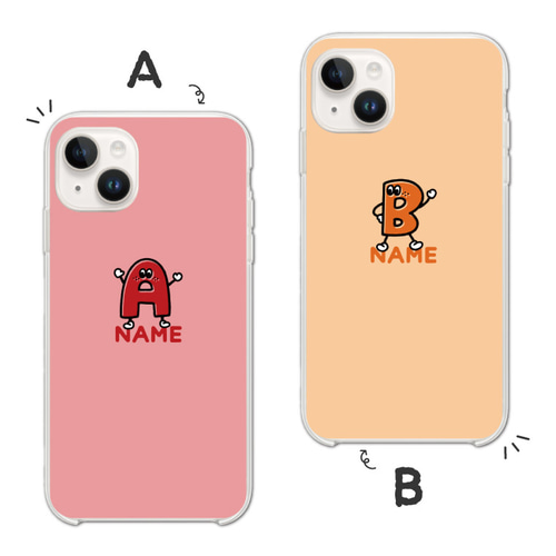 名入れ スマホケース 全機種対応 ハードケース iPhone Google Pixel