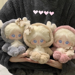 着せ替えぬいぐるみ　40cm　韓国　パジャマ付き BIGぬいぐるみ ae0082a91a78c376e68f01491fa6cd