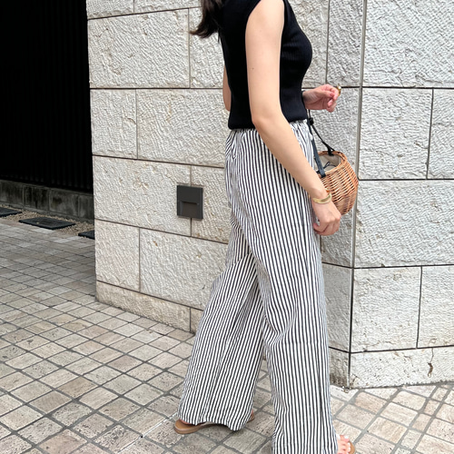 The toe BATTERY STRIPE PANTS ストライプパンツ The toe BATTERY STRIPE PANTS ストライプパンツ 新送0】ストライプ