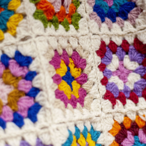 ボヘミアン長袖ニットセーター花柄インディアンセーターかぎ針編み花柄