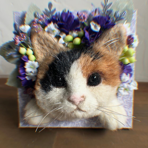 ✿受注制作 受付ページ 羊毛フェルトねこちゃんシリーズハンドメイド‪✿‬