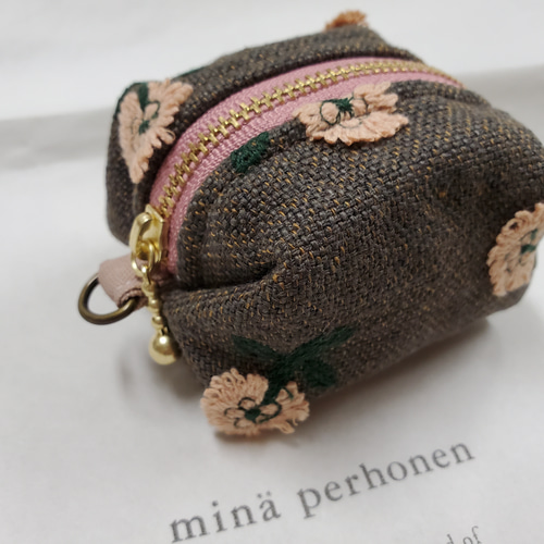 ミナペルホネンハンドメイドミニポーチ ポーチ リズちゃん 通販  