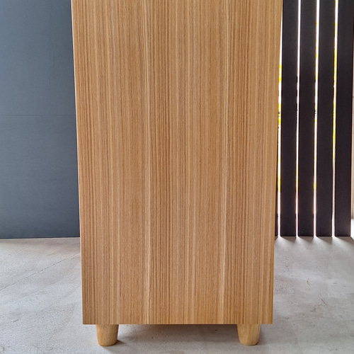 display cabinet ディスプレイキャビネット アッシュ材 タモ
