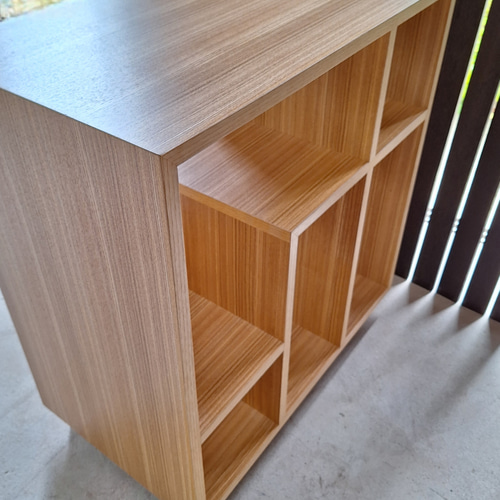 display cabinet ディスプレイキャビネット アッシュ材 タモ