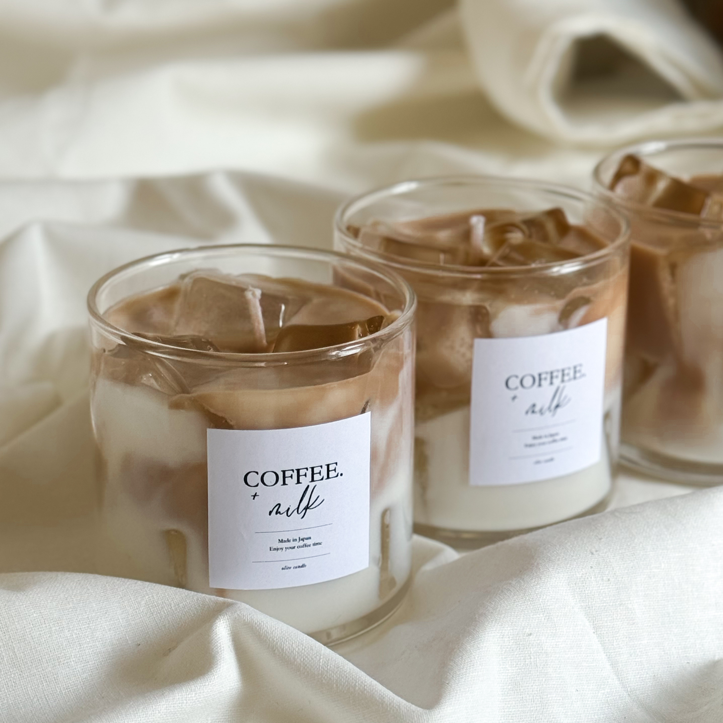 Ice caffe latte candle ~ アイスラテキャンドル キャンドル