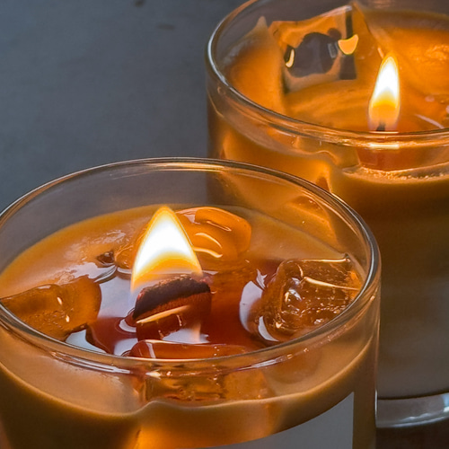 Ice caffe latte candle ~ アイスラテキャンドル キャンドル