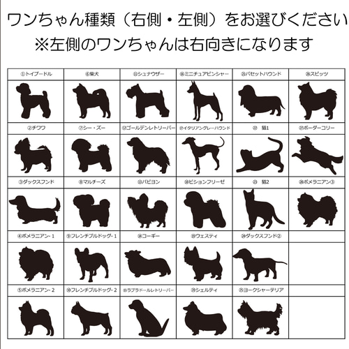 期間限定値下げ3000円引き】【ワンちゃん2匹が選べる・名入れ
