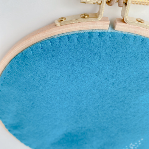 刺繍 壁飾り＊七夕 星に願いをパンダ〈無料ラッピング〉 その他