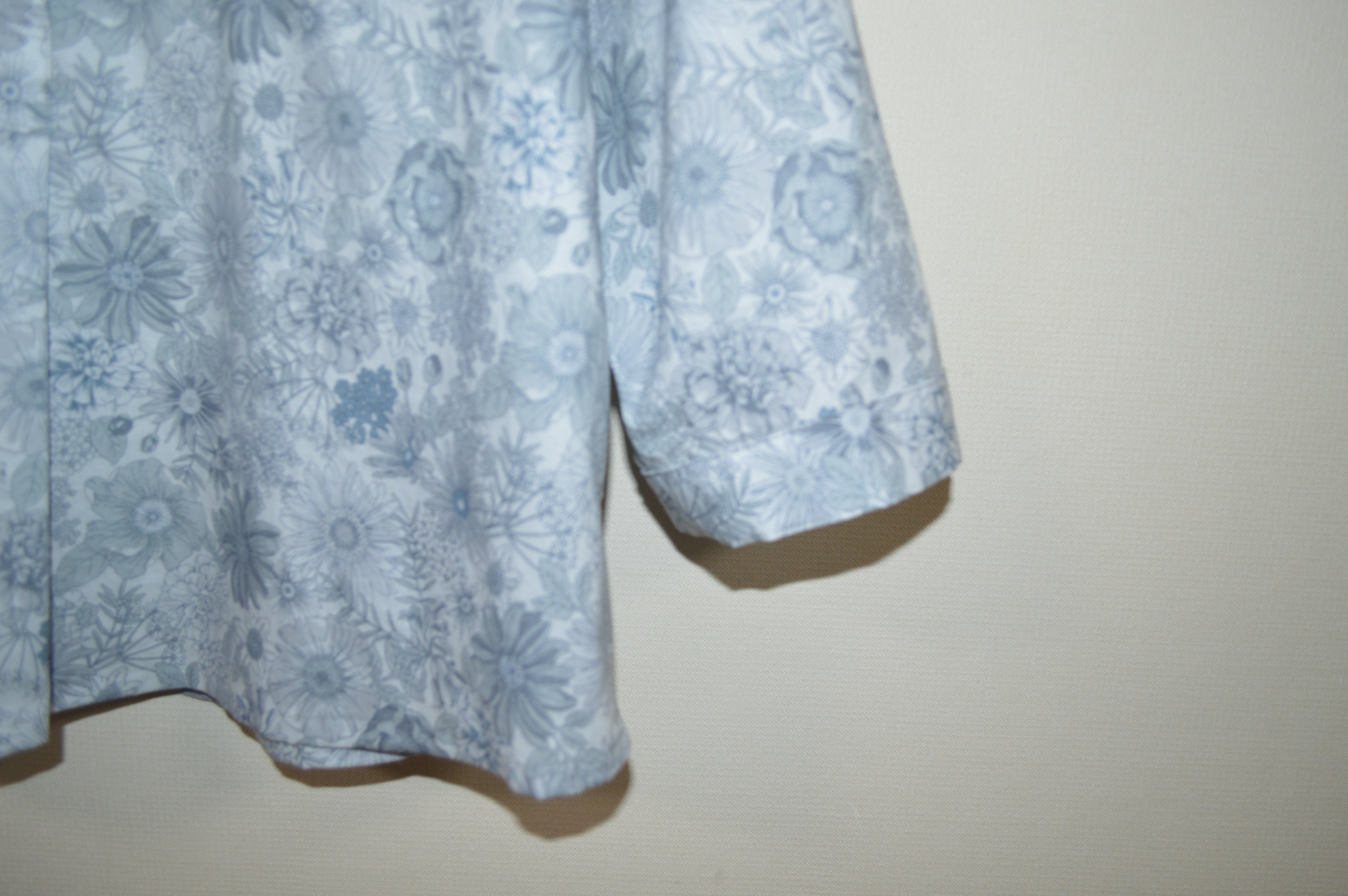 夏にさらっと！「小襟の夏シャツ」