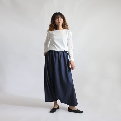 夏PRICE 95cm 誰にでも似合う サルエル パンツ