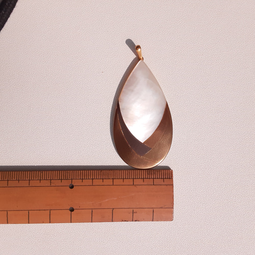 輪島塗蒔絵白蝶貝ペンダントトップ ペンダントトップ Jewelry