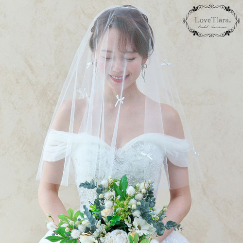 リボンベール VSR-01|花嫁 結婚式 ウエディング 韓国風 かわいい