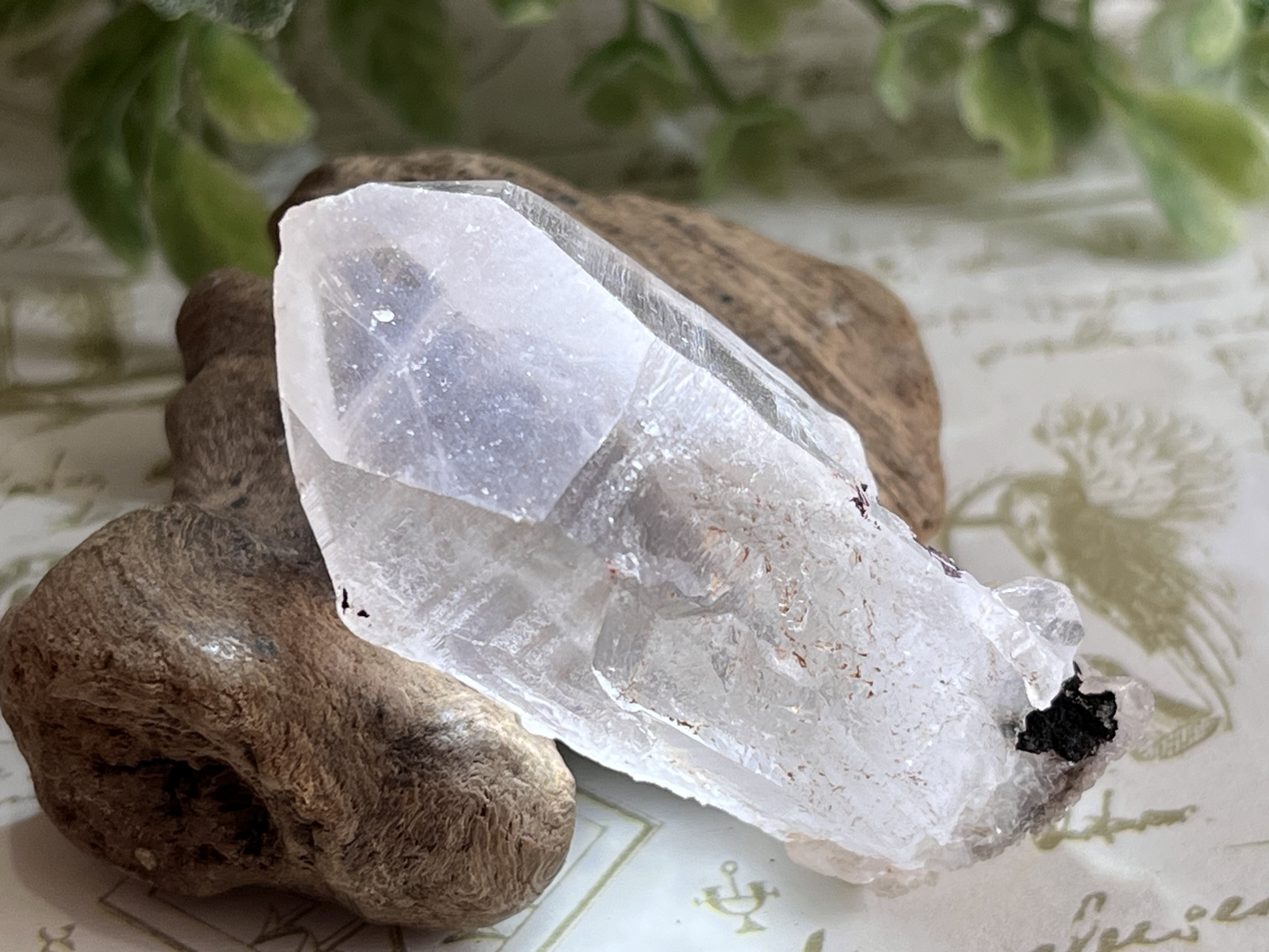 チャネリング　レコードキーパー✨　ヒマラヤ　マニカラン産　ピンク水晶  原石 チャネリン.グ レコードキーパー✨ ヒマラヤ マニカラン産