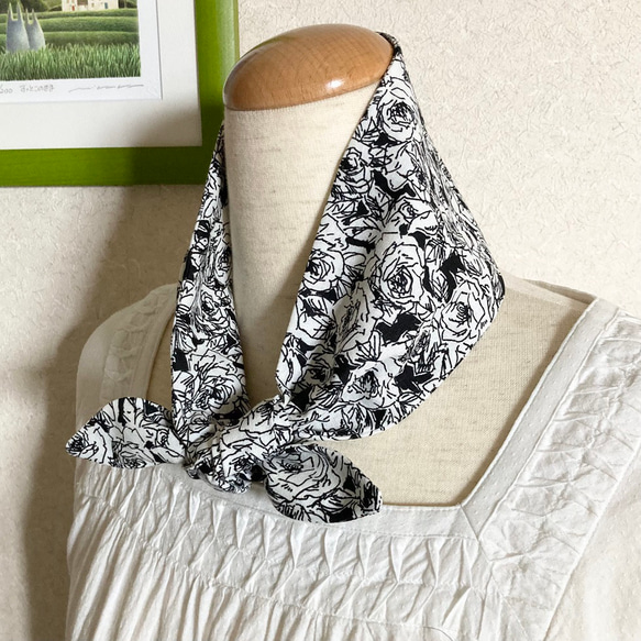 華やか　刺繍レーススカーフ 華やか 刺繍レーススカーフ HELLO.SANFRANCISCO スカーフ バンダナ