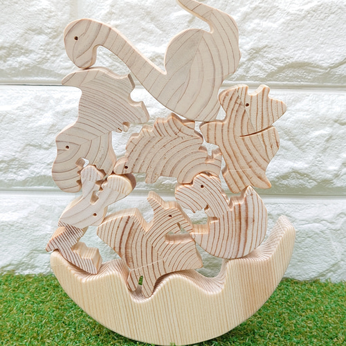 Moku Saurus おもちゃ・人形 HATARAKU工房 通販 17913361