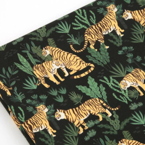 アメリカ自然史博物館 ヴィンテージ ステンドグラス 虎 トラ