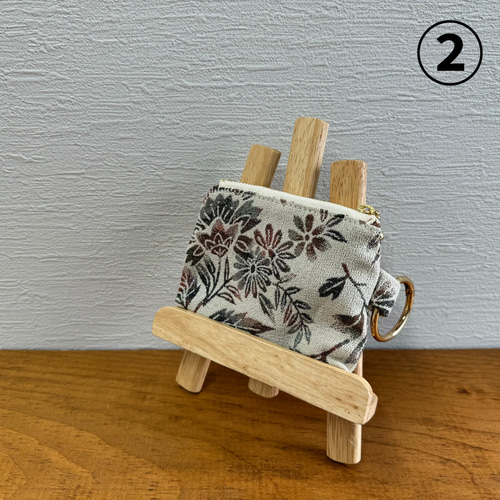 カラビナ付き和柄ミニポーチ 6種 ポーチ Re.m 通販 17913698｜Creema