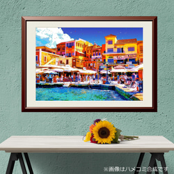 アートポスター】京都 花見小路通りの風景（作品No.494） 写真